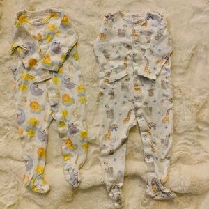 Unisex baby pajamas